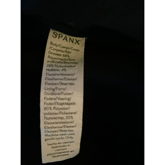 Spanx 20251R The Perfect Pant Ankle Back Seam Skinny Black Size 1X - Picture 4 of 8